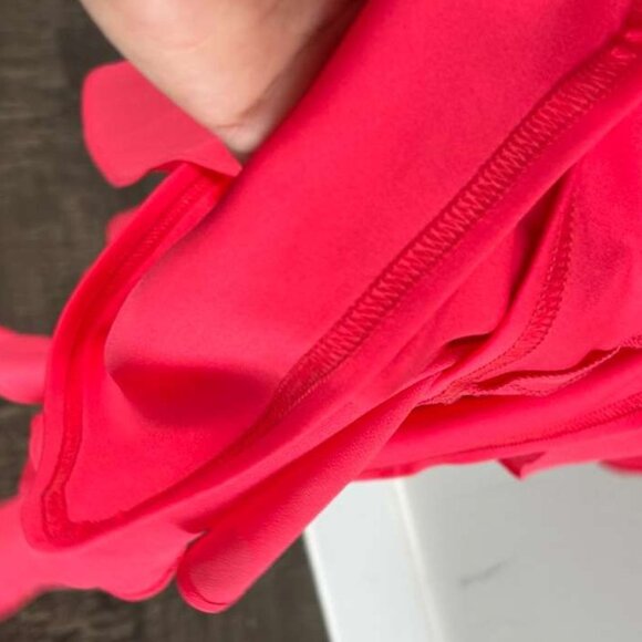 Tadashi Shoji Womens Elegant Layer Festive Dress Pink Size 16 - Picture 8 of 11